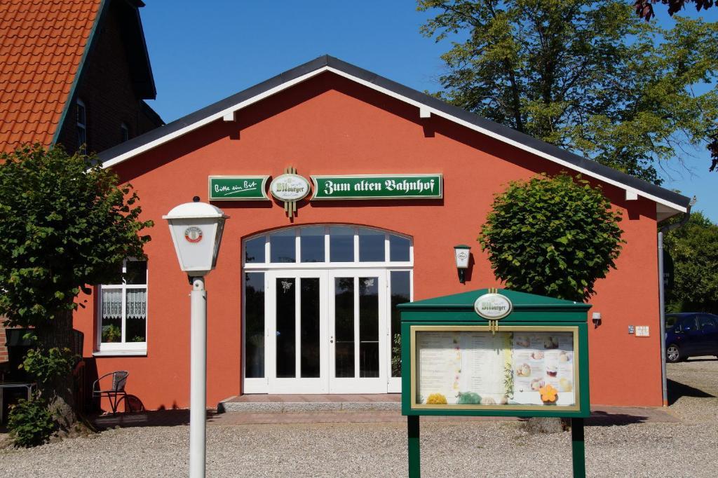 Zum Alten Bahnhof Blunk Exterior foto